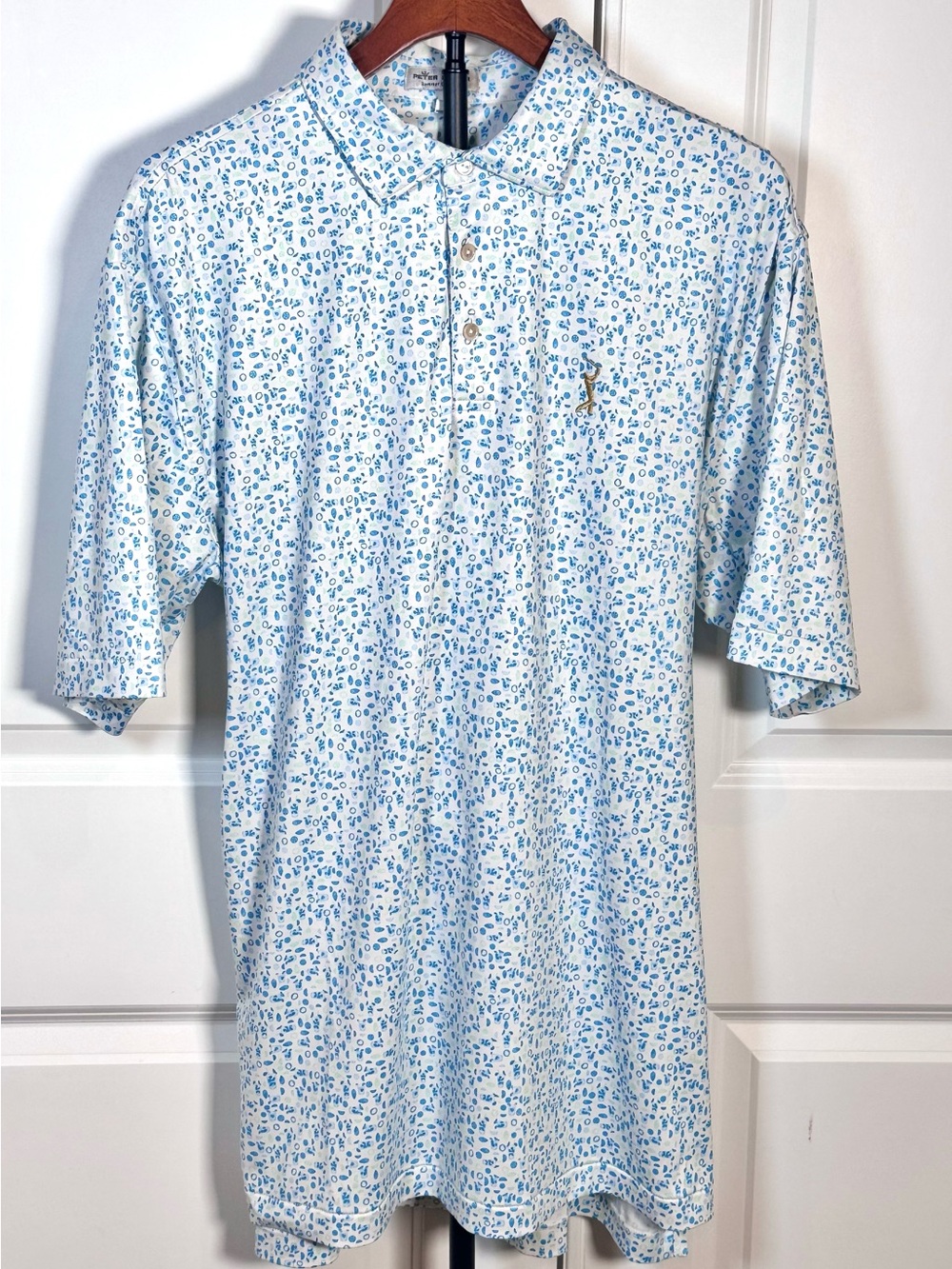 Peter Millar XL THE PLAYERS TPC Sawgrass Golf Polo Summer Comfort Novelty Print